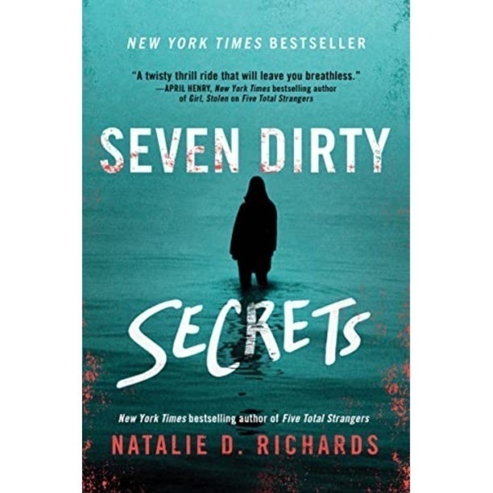 𝅺book Seven Dirty Secrets - Thriller, Suspense, Bookworm, Reading, Home Library